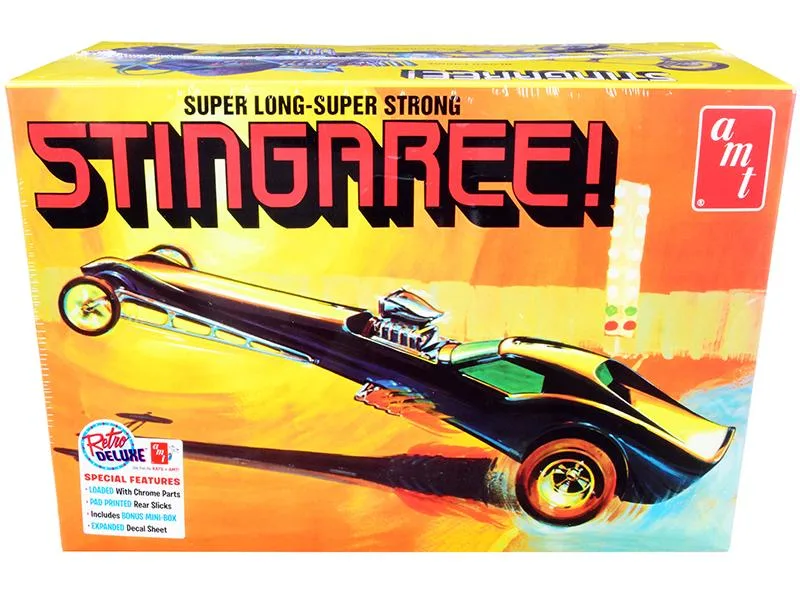 AMT AMT Stingaree Custom Dragster 1/25 Scale Model Kit Skill 2 1259 — product photo
