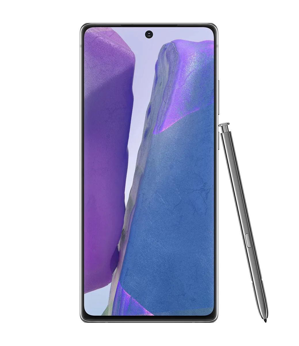 SAMSUNG SAMSUNG Galaxy Note 20 5G 128GB Mystic Gray cell phones - unlocked — product photo