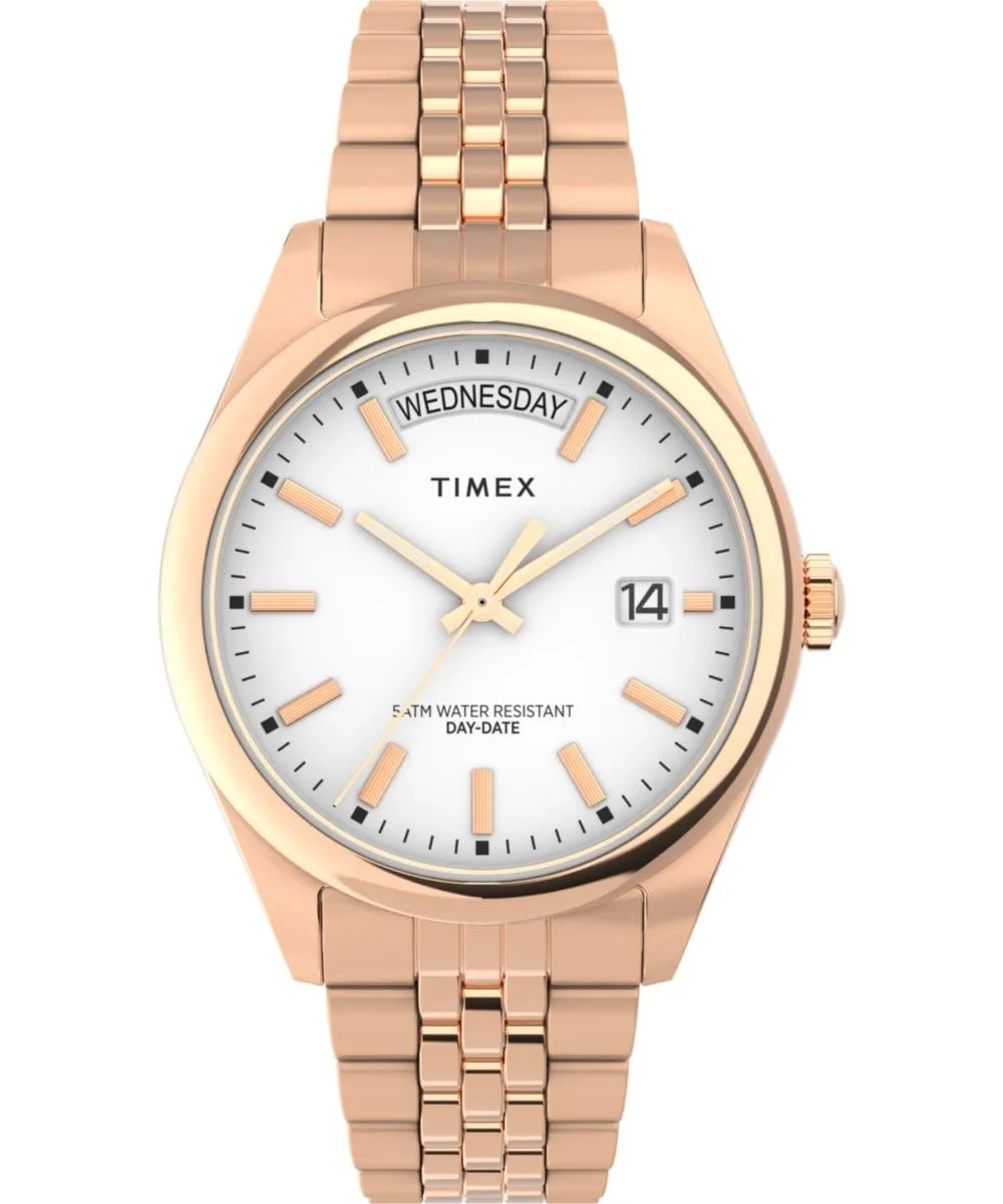 TIMEX TIMEX Trend Legacy Ladies Watch TW2W32200 36mm Rose Gold-Tone Stainless Steel — product photo