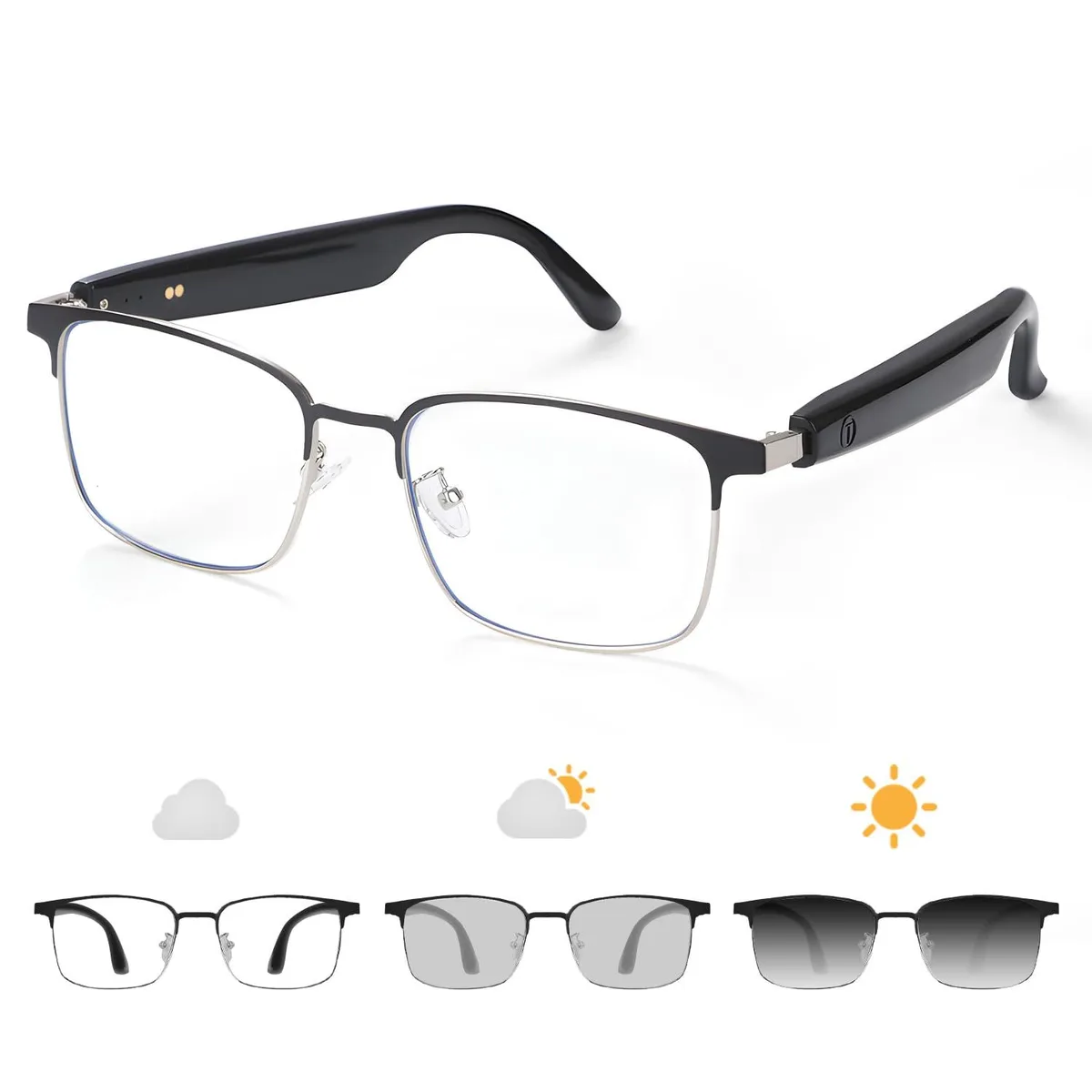  GenXenon GS06S Computer Glasses Black 55mm IP65 — product photo