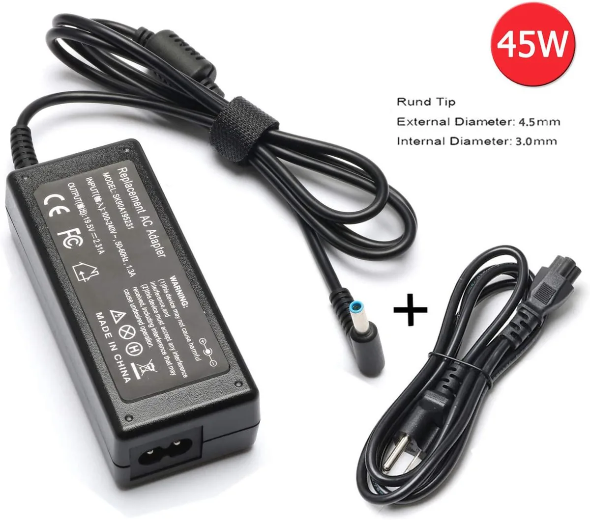 myVolts myVolts 19.5V 2.31A 45W AC adapter 4.5mm — product photo