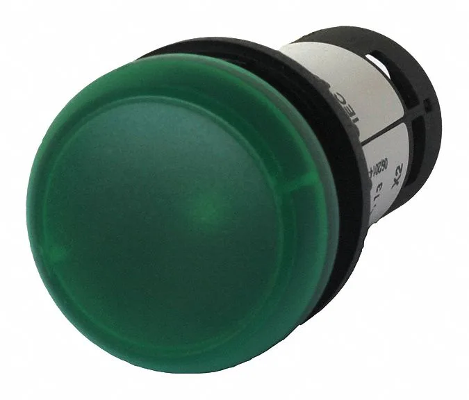 Eaton Eaton C22-L-G-24 Raised Indicator Light Green 24VAC/DC 22mm — product photo