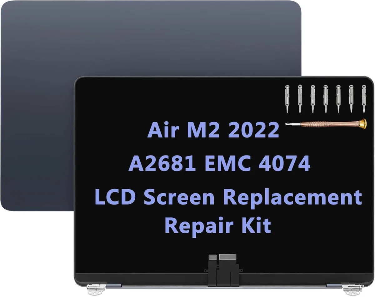 NUOLAISUN NUOLAISUN 13.6" Screen for MacBook Air M2 2022 A2681 EMC 4074 (Midnight/Blue) — product photo