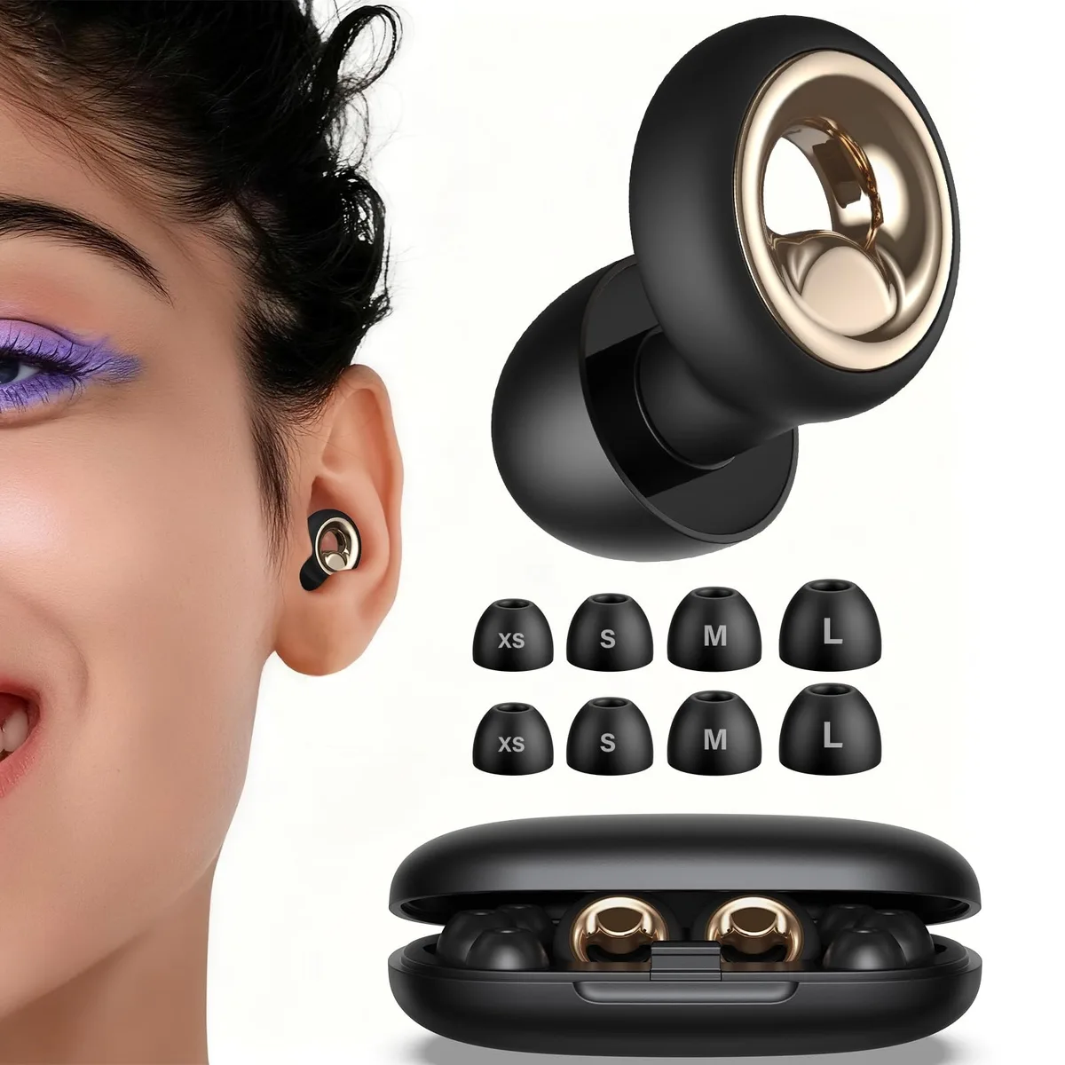  Vosaf In-Ear Ear Plugs 55dB Dark Phantom — product photo
