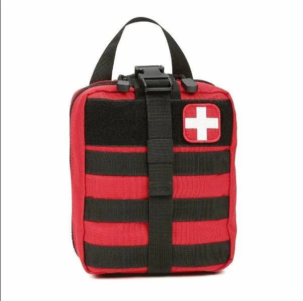 Swiss Gear First Aid Bag 20.5x15x10cm 600D Polyester Red — product photo
