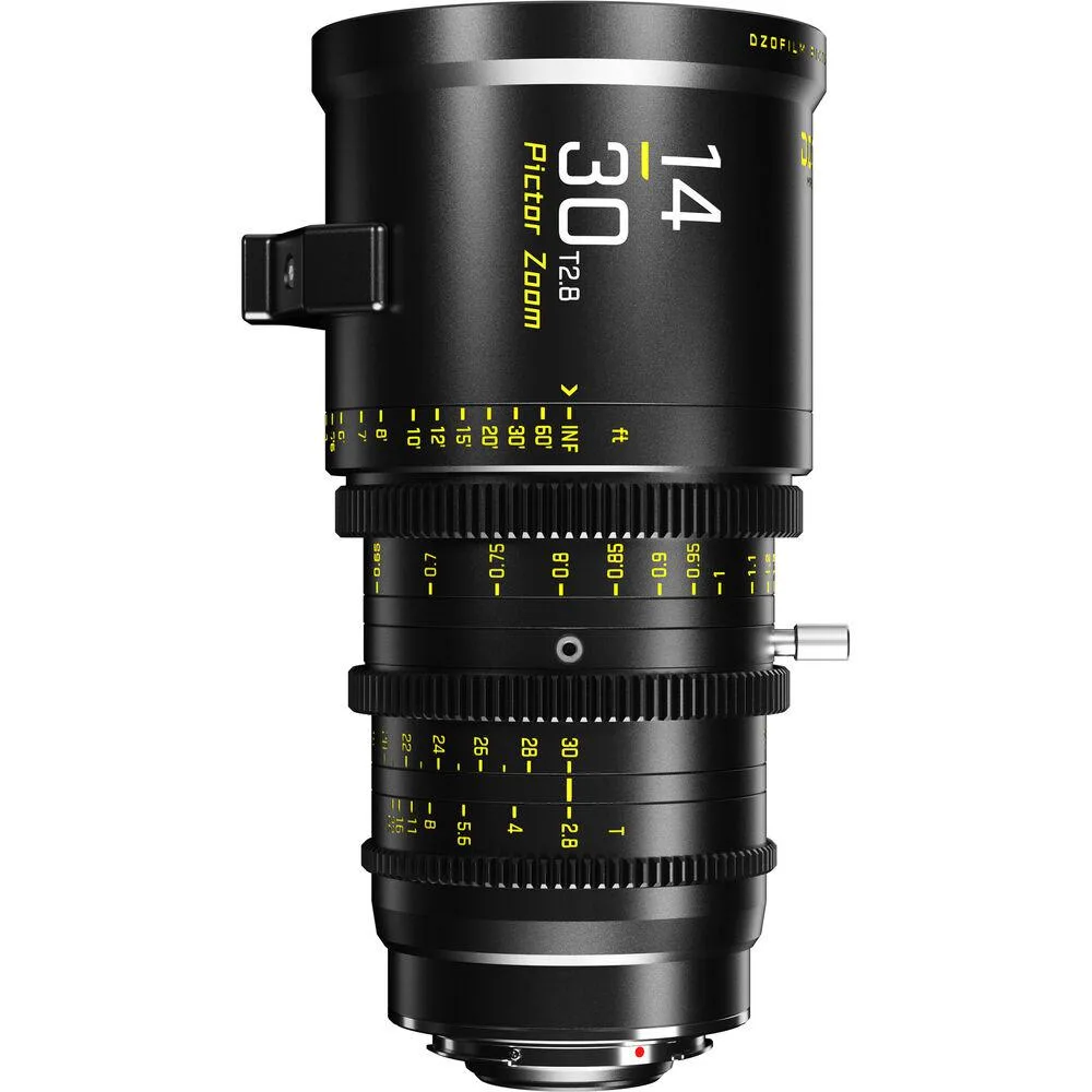 DZOFILM DZOFILM Pictor 14-30mm T2.8 Super35 Parfocal Zoom Lens (PL and EF Mounts, Black) camera lens — product photo