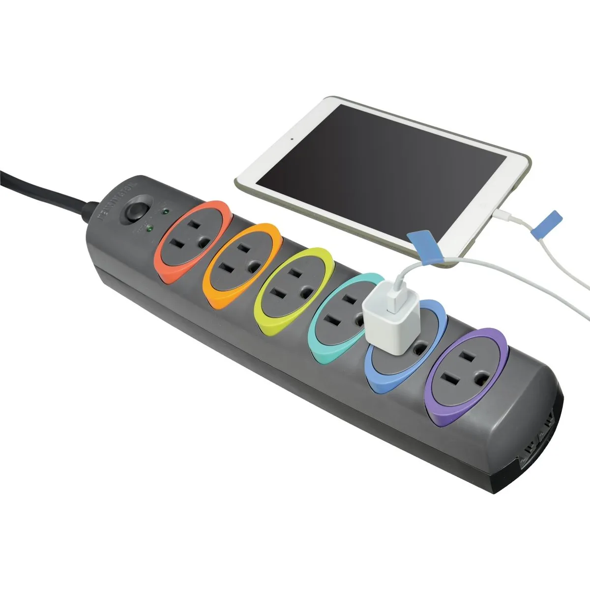 ACCO ACCO Kensington SmartSockets Standard Surge Protector 945 J 6 outlets 7 ft — product photo