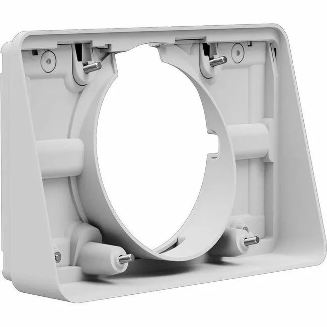 Off-white rectangular wall mount for Tap Scheduler
