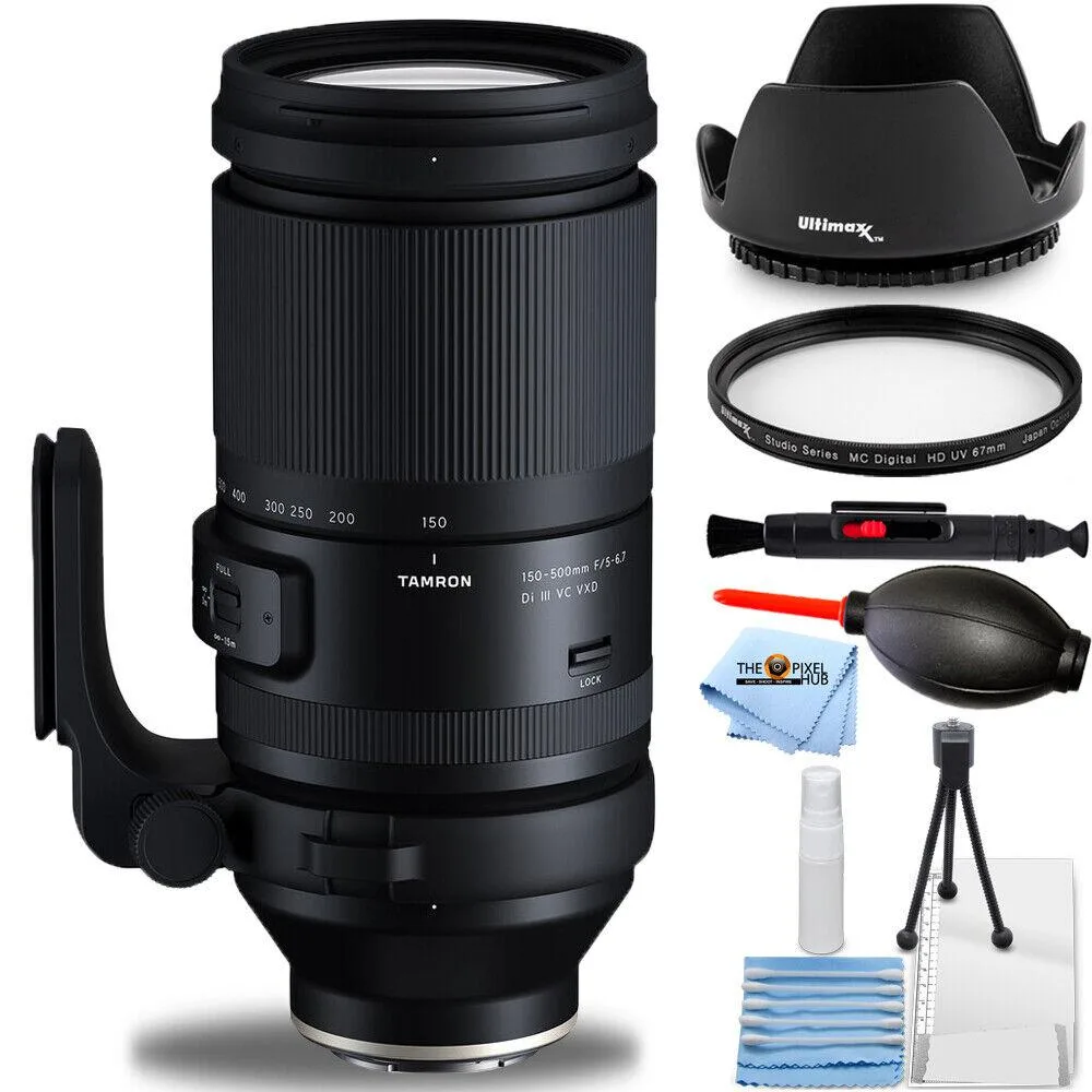 Tamron Tamron 150-500mm f/5-6.7 Di III VXD Sony E 7PC Bundle — product photo