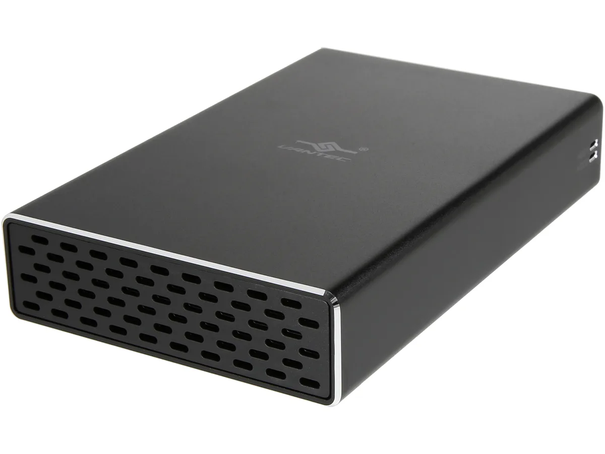 Vantec Vantec NST-272S3-BK 2.5" dual SATA drive enclosure — product photo