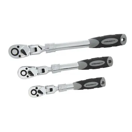 Steelman Steelman 96753 72 Geared Teeth Extendable Flexhead Ratchet Set — product photo