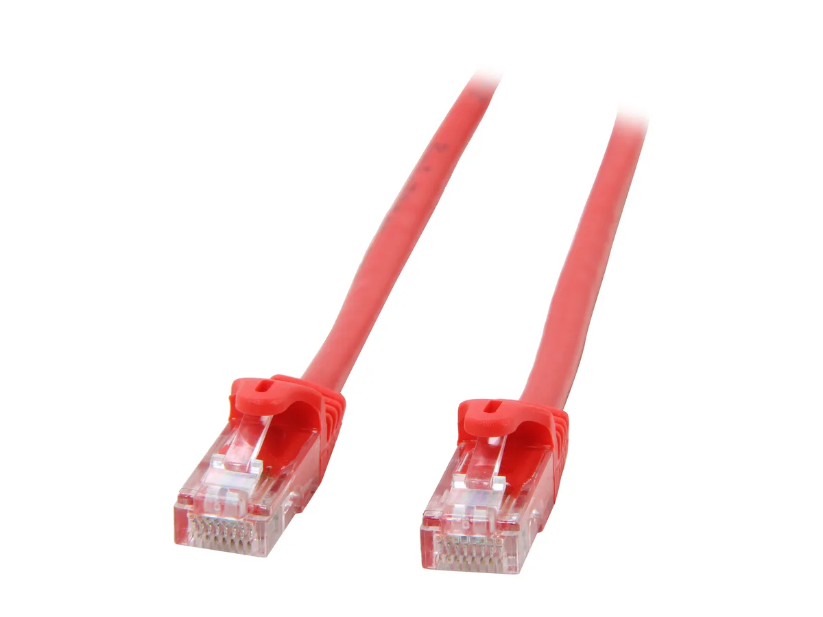 STARTECH STARTECH 45PATCH30RD 30 ft Cat 5E Red Snagless network ethernet cable — product photo