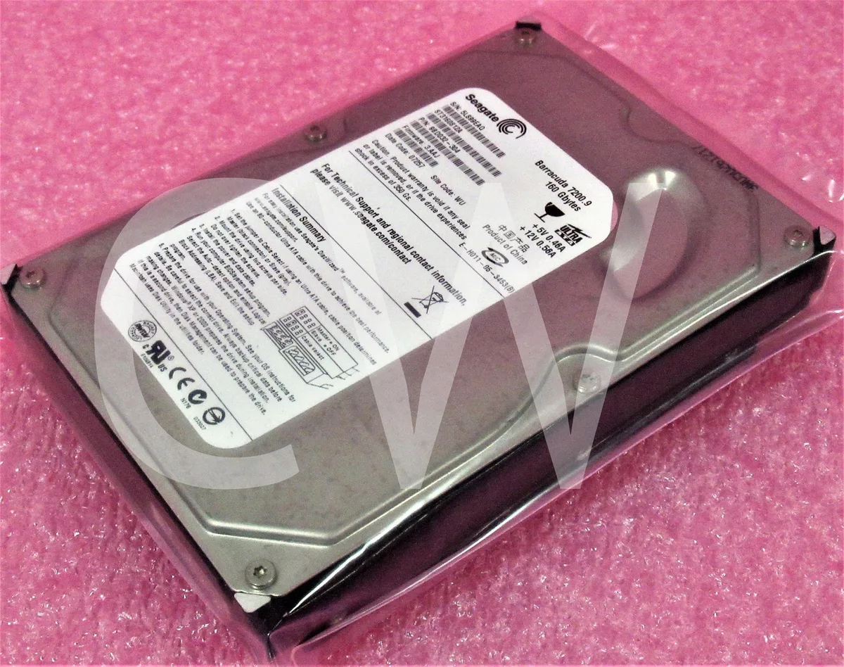 Seagate Seagate Barracuda 7200.9 ST3160812AS 160GB 7200RPM 3.5" SATA internal hard drive — product photo