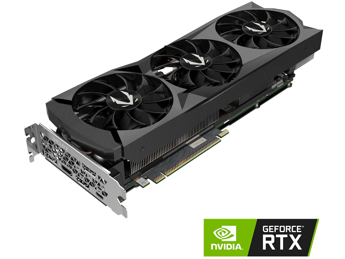 ZOTAC ZOTAC GeForce RTX 2080 AMP 8GB GDDR6 graphics card ZT-T20800D-10P — product photo