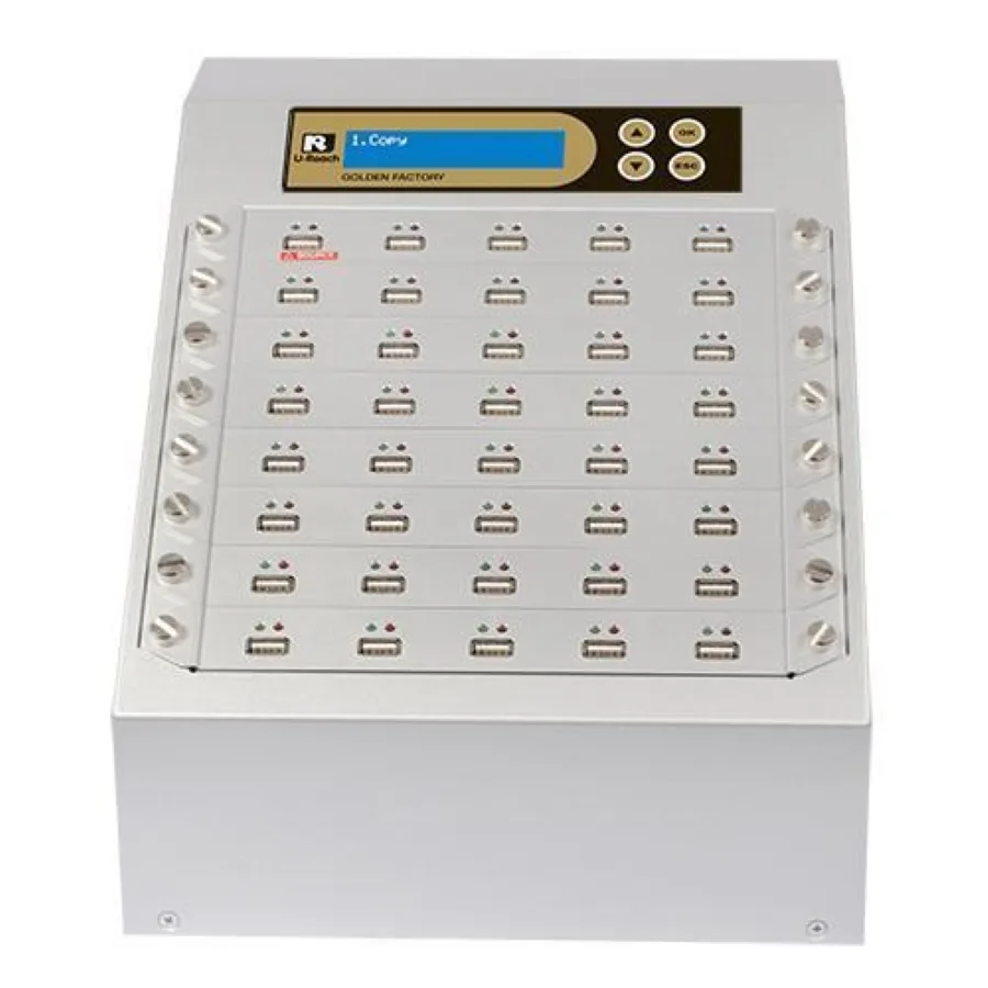 U-Reach, Inc. U-Reach, Inc. USB Duplicator 1:59 2GB/min 33MB/s Golden Series UB960G — product photo