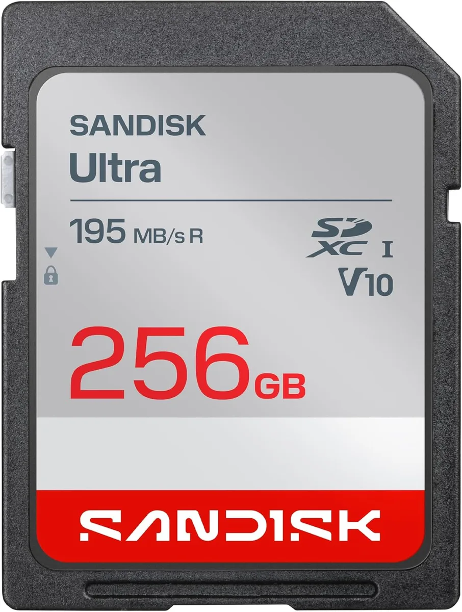 SanDisk SanDisk Ultra 256GB SDXC UHS-I Memory Card SDSDUVQ-256G-GN6IN — product photo