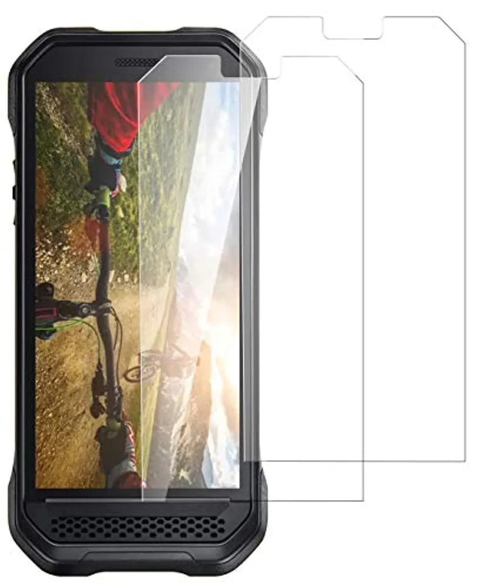 Nakedcellphone Nakedcellphone Tempered Glass Screen Protector Twin Pack Clear For Verizon Kyocera DuraForce Ultra 5G UW E7110 — product photo