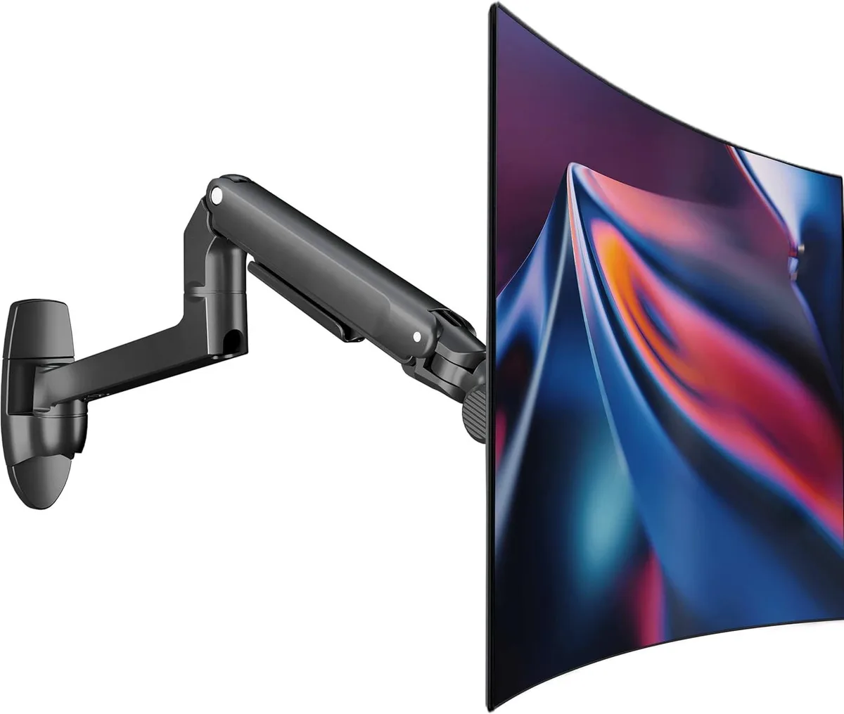 PISKEKAT PISKEKAT 38" 25lb Full-Motion Monitor Mount 75x75/100x100 VESA Black — product photo