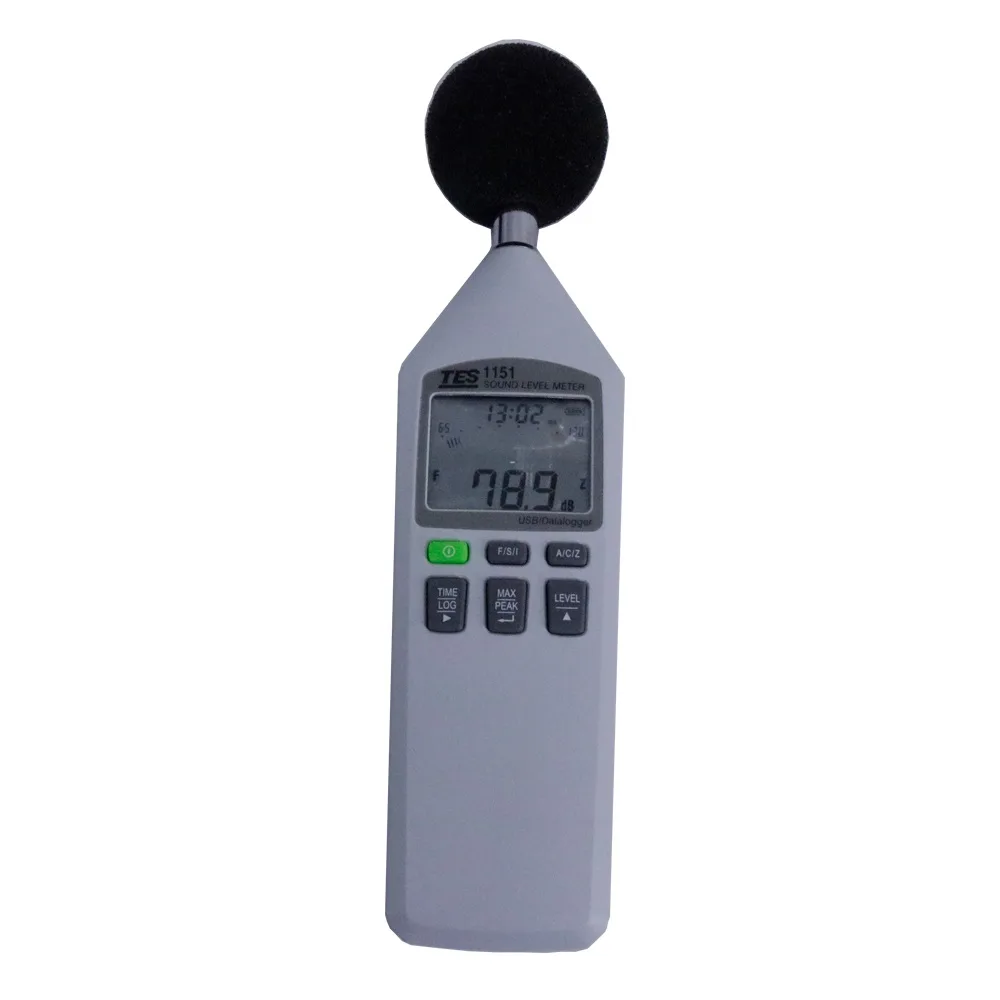 TES Electrical Electronic Corp. TES Electrical Electronic Corp. 1151 Digital Sound Level Meter 0.1dB 30-130dB — product photo