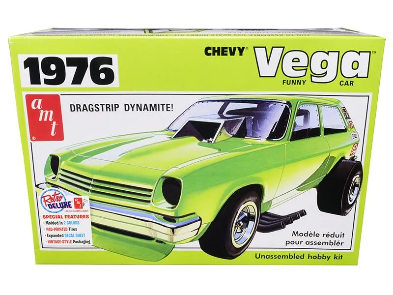 AMT AMT 1156 1976 Chevrolet Vega Funny Car 1/25 Scale Model Kit — product photo
