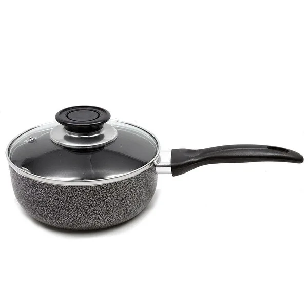 Brentwood Appliances Brentwood Appliances BSP-212 2-Quart Aluminum Non-Stick Saucepan Grey — product photo