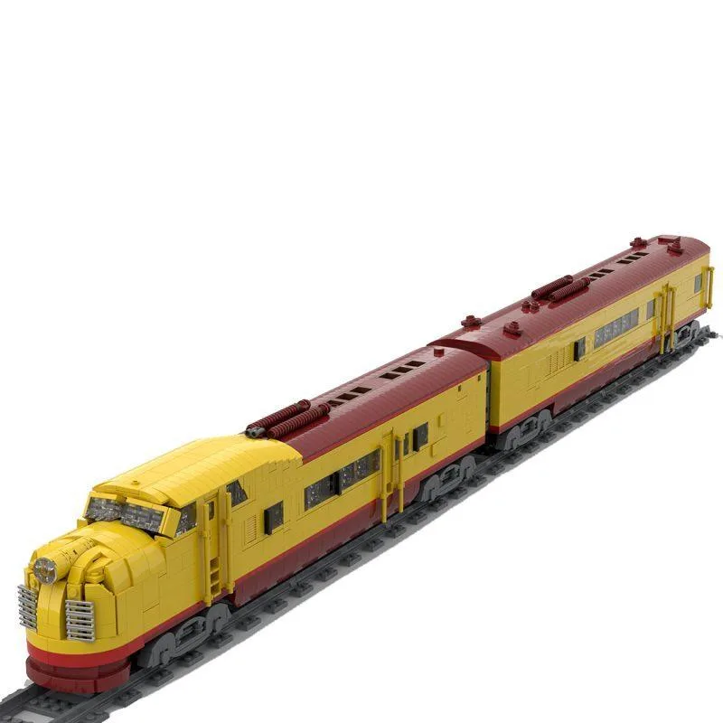 ZITIANYOUBUILD ZITIANYOUBUILD MOC-97195 M10005 A &amp; B-Units Locomotive &amp; Carriage 2247 PCS Educational Building Set — product photo