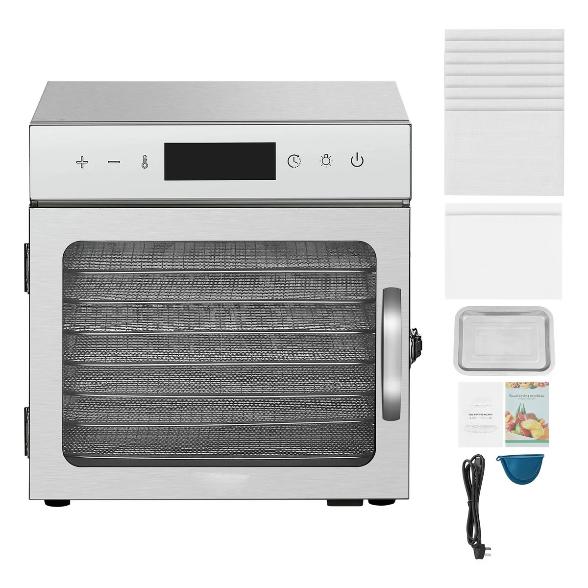 VEVOR VEVOR Food Dehydrator H8-C001 8 Stainless Steel Trays 400W — product photo