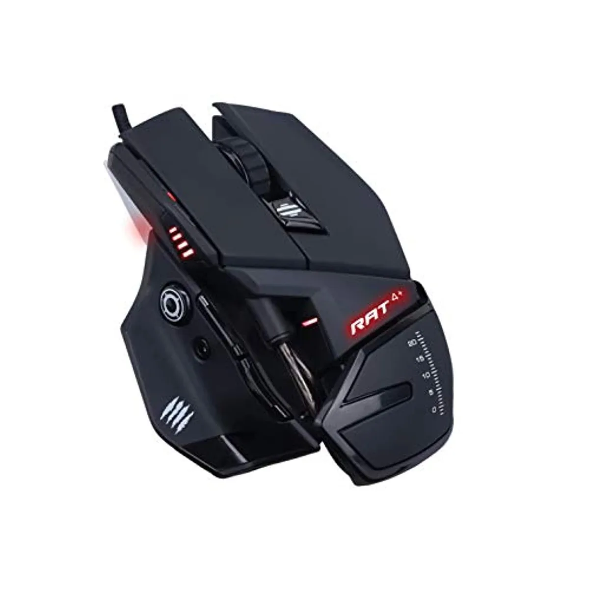 MAD CATZ MAD CATZ R.A.T. 4+ Gaming Mouse, PC/Mac, Built-in Storage, 2 Ways — product photo