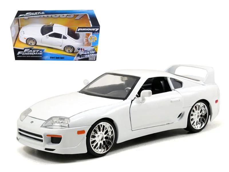 Jada Jada Brian's Toyota Supra White Fast &amp; Furious 1/24 Diecast Vehicle — product photo