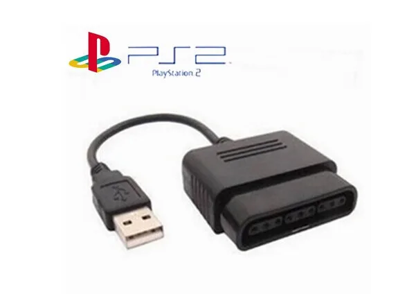 TeKit TeKit PS2 to PS3 Controller Adapter USB Converter Black 46x44x15mm — product photo