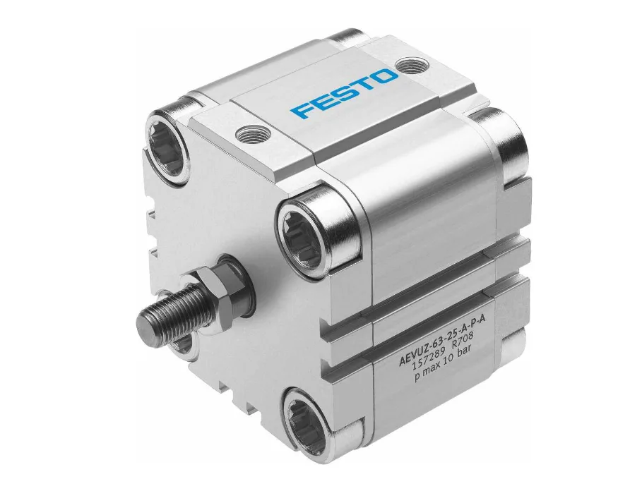Festo Festo AEVUZ-80-25-A-P-A 157293 compact air cylinder — product photo