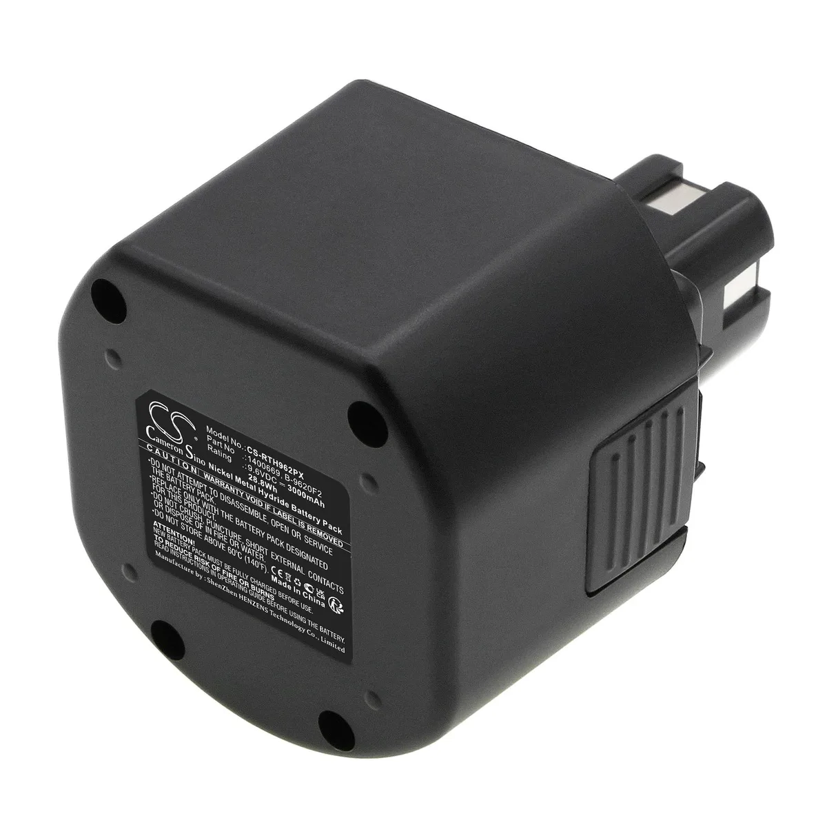 Cameron &amp; Co Cameron &amp; Co DS-CS-RTH962PX battery 9.6V 3000mAh Ni-MH — product photo