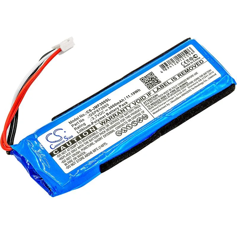Estry Estry 3000mAh 3.7V Lithium Battery for Flip 3 Gray GSP872693 — product photo
