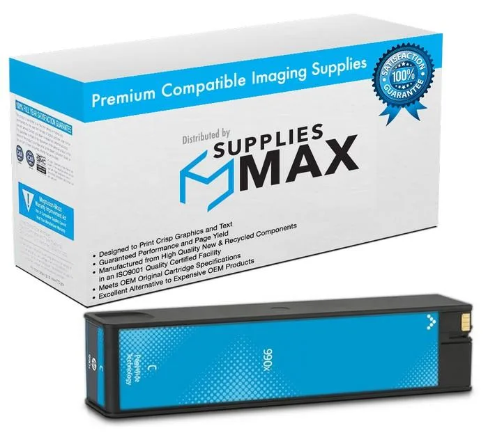 SuppliesMax SuppliesMax HP M0J89AN Cyan High Yield Inkjet 16000 Pages — product photo