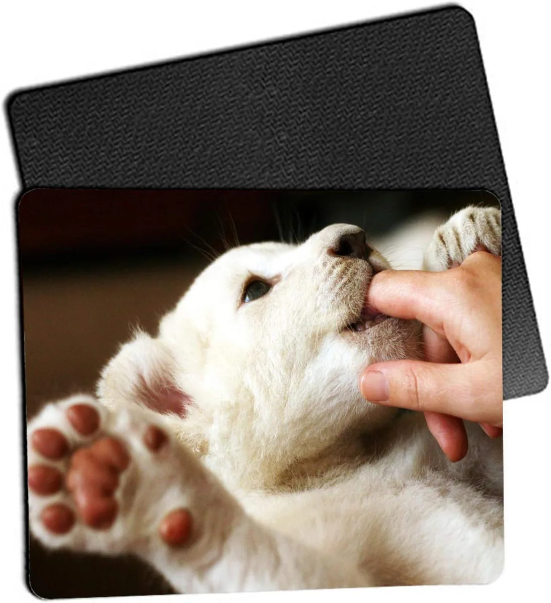 BAOFENG BAOFENG Sublimation Mouse Pad Blank 10pcs 24x20x.3cm White — product photo