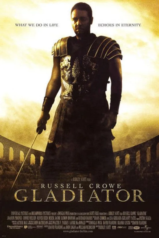 Gladiator movie poster print 24 x 36 inches on heavy paper