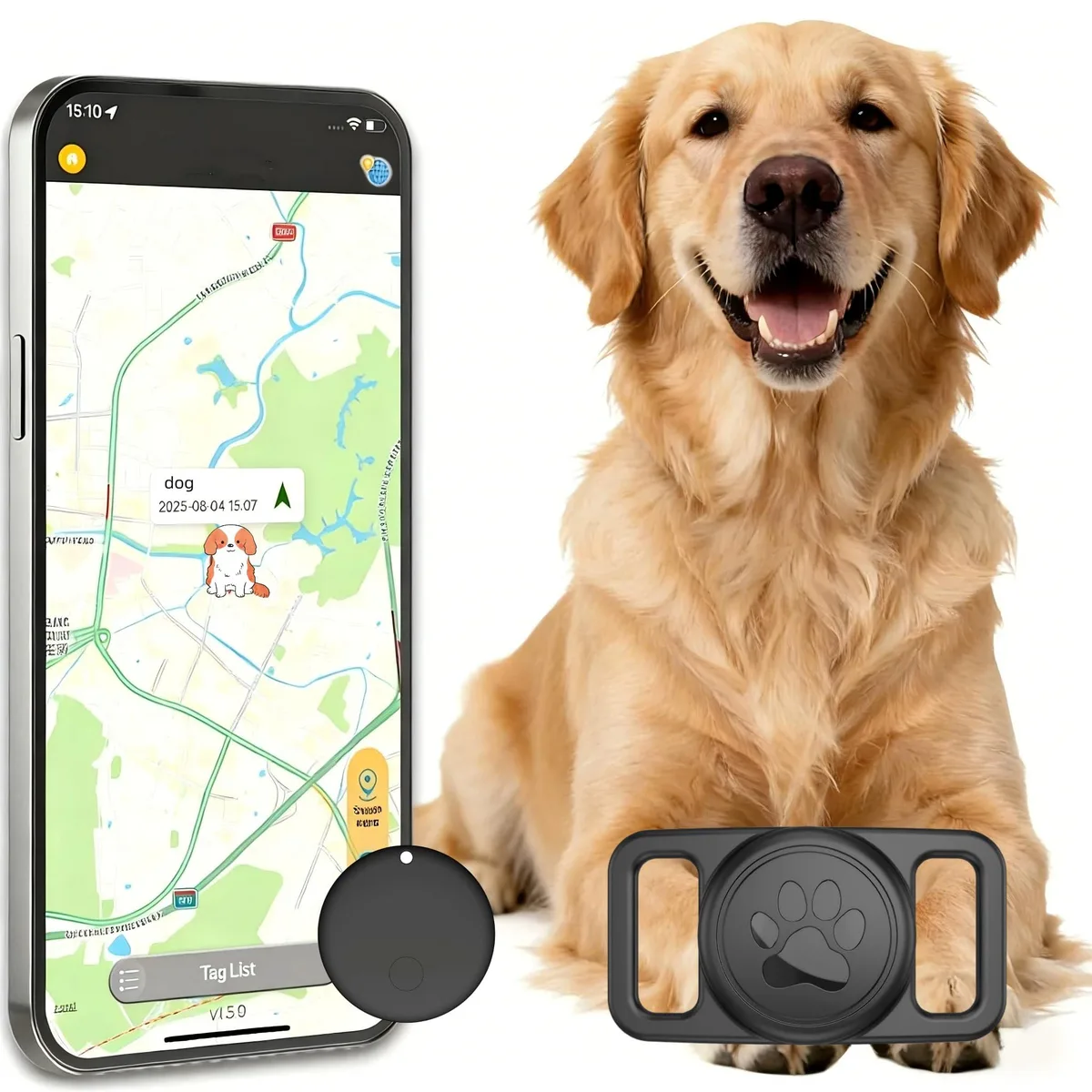  PAW Tracker for dog Android GPS Collar Multi-Color — product photo