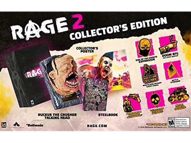 Bethesda Softworks Bethesda Softworks Rage 2 Collector's Edition PS4 Video Game ADIB07DN9X72L — product photo