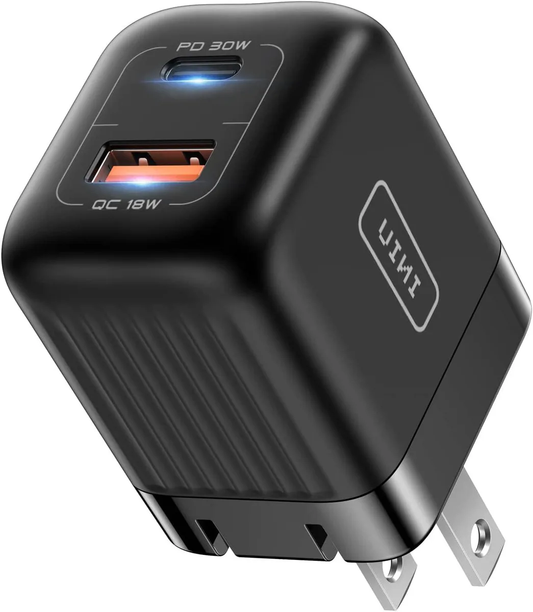 CELUX CELUX 30W Dual Port USB-C Charger Foldable Plug I611 — product photo