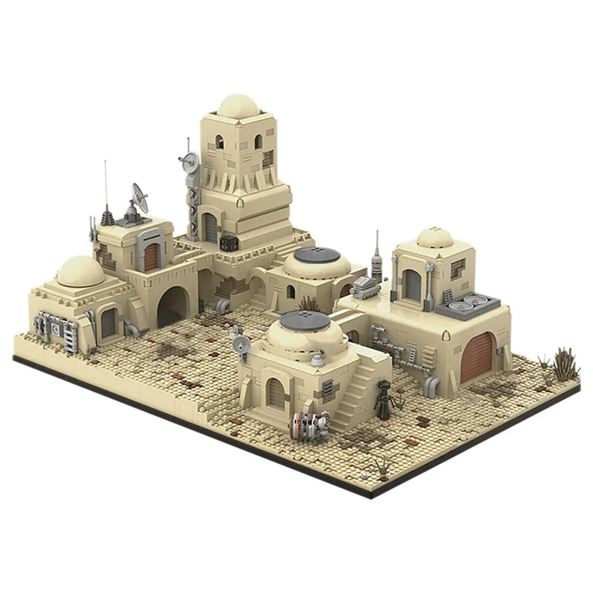 ZITIANYOUBUILD ZITIANYOUBUILD YOUFOY Spaceport Town 4298 Pieces — product photo