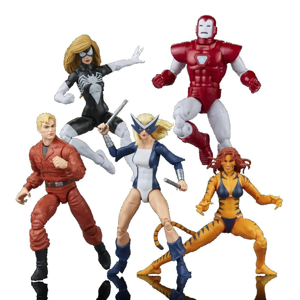 Hasbro Hasbro Marvel Legends West Coast Avengers 60th Anniversary 5-Pack Action Figures — product photo