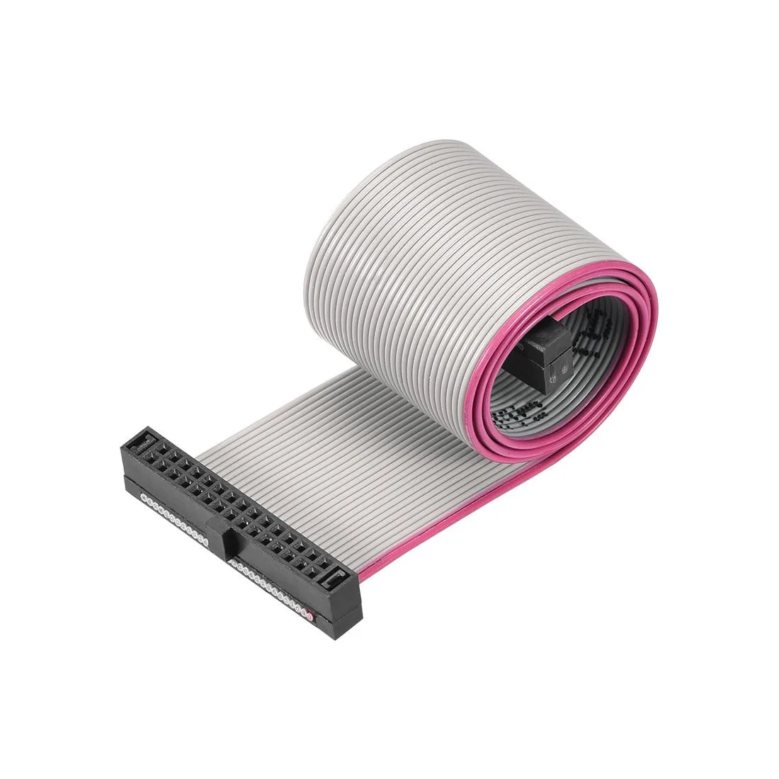 Unique-Bargains Unique-Bargains IDC Flat Ribbon Cable FC/FC Female 30Pin 1.27mm 20cm — product photo