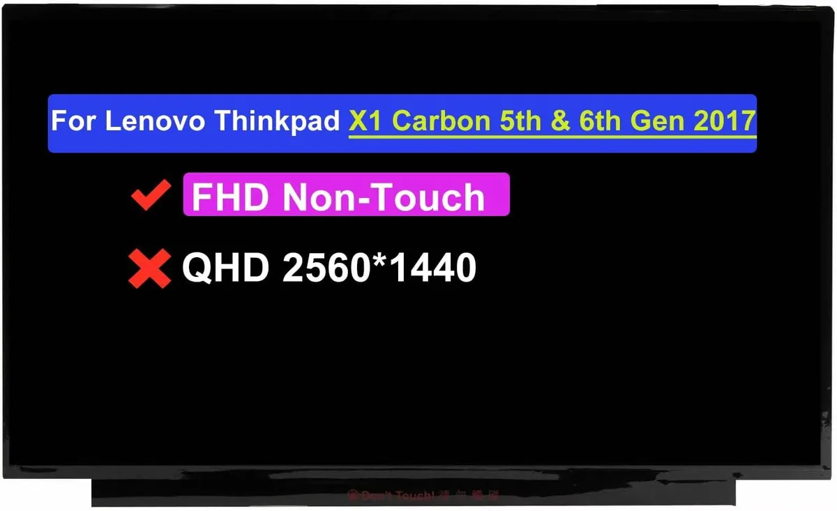 NUOLAISUN NUOLAISUN 14.0" FHD 1920x1080 30Pins laptop screen 00NY435 B140HAN03.1 — product photo