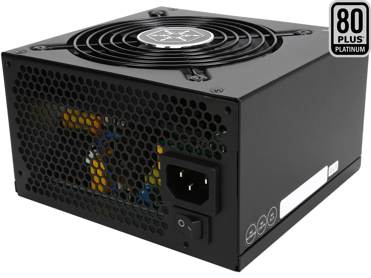 Silverstone Silverstone Strider Platinum PS-ST55F-PT 550 W power supply — product photo