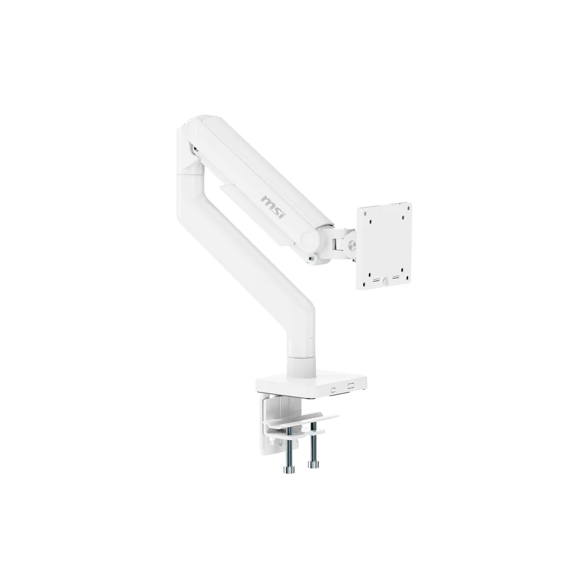 MSI MSI MAG MT201W Single Monitor Arm 17-49" 44 lbs White — product photo