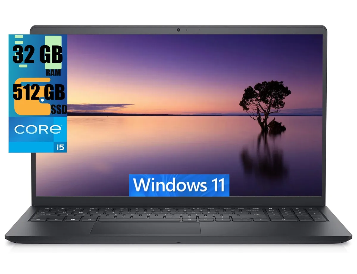 DELL DELL Inspiron 3520 15 laptop i5-1235U 32GB 512GB 15.6" 120Hz — product photo