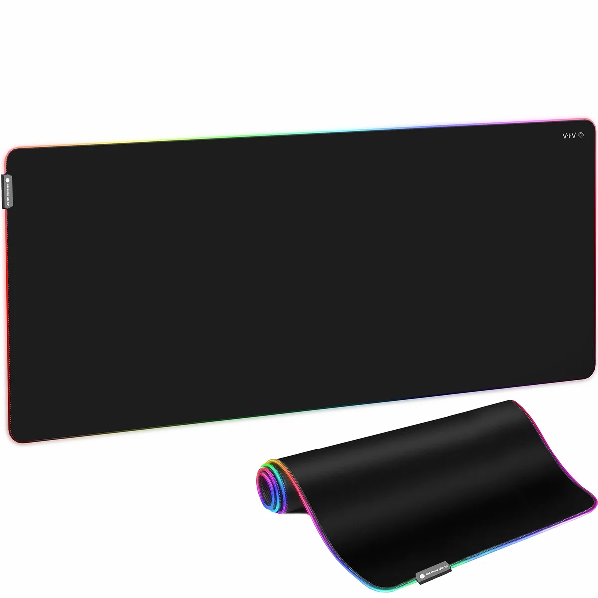 VIVO VIVO Black 71" x 30" RGB Desk Pad — product photo