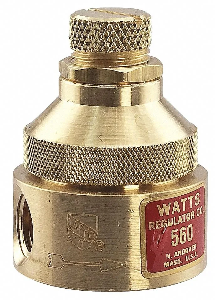 Watts Watts 1/8 LF560 Pressure Regulator 0-60 psi Trap — product photo