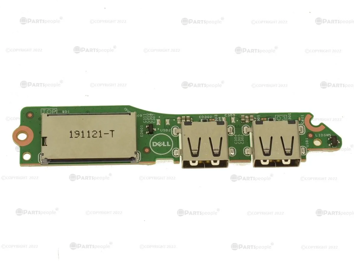 DELL DELL G Series G3 3590 SD Card Reader USB IO Board 52CHM — product photo