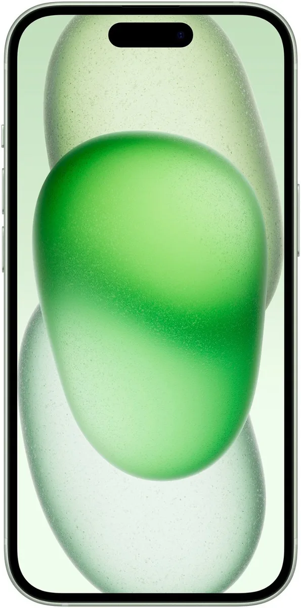 Apple Apple iPhone 15 128GB PAB100810 Green cell phones - unlocked — product photo